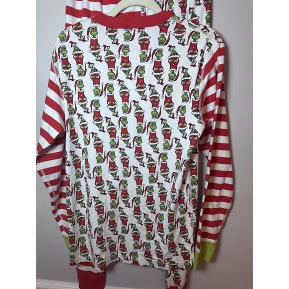 HANNA ANDERSSON UNISEX GRINCH LONG JOHN PJ TOP & Bottom SIZE M EUC - Picture 12 of 12